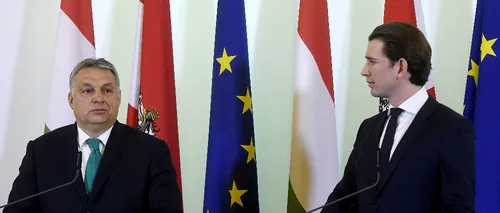 Sebastian Kurz, de acord cu Viktor Orban privind migrația ilegală, dar nu vrea să alăture Austria Grupului de la Vișegrad