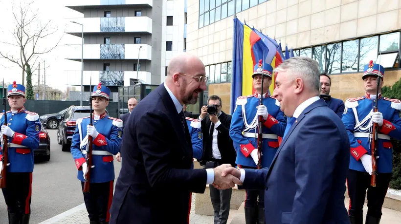 Lucian Bode i-a PREZENTAT Centrul operațional de Coordonare al Poliției de Frontieră Române șefului Consiliului European, Charles Michel