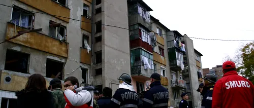 Explozie într-un bloc din Brașov. Două persoane au fost rănite, iar 11 apartamente afectate
