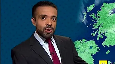 Ce a putut să spună un prezentator britanic în timpul rubricii meteo. „A fost dintr-o bucată