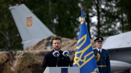 RĂZBOI în Ucraina, ziua 919. Ucraina pierde primul avion de luptă F-16 din cauza unei erori umane/Putin se deplasează în Mongolia, țară membră CPI