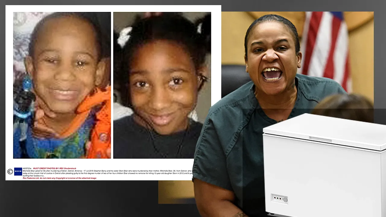 Crime care au șocat planeta! O femeie și-a chinuit copiii până au murit, apoi i-a ținut trei ani la congelator. Frații micuților au asistat la torturi