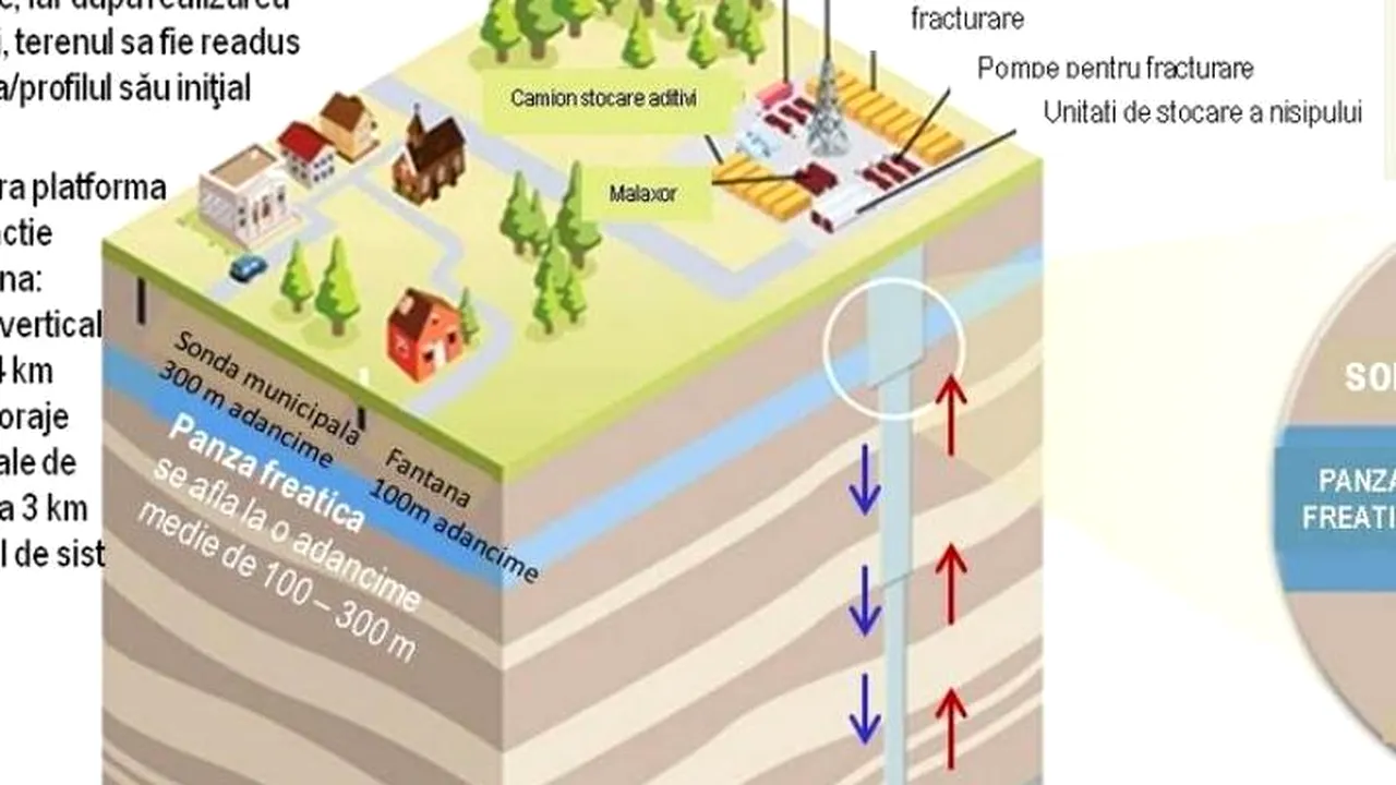 ANRM: România, pe locul 3 în topul european al țărilor cu cele mai mari rezerve de gaze de șist