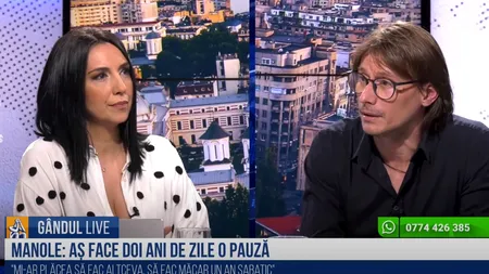 Marius Manole, dezvăluiri la GÂNDUL LIVE: „Aș vrea să plec din țară, dar îmi dau seama că nu sunt capabil”/ „Cred că sunt prea îndrăgostit de viață și prea speriat ca să plec cu voia mea” - VIDEO