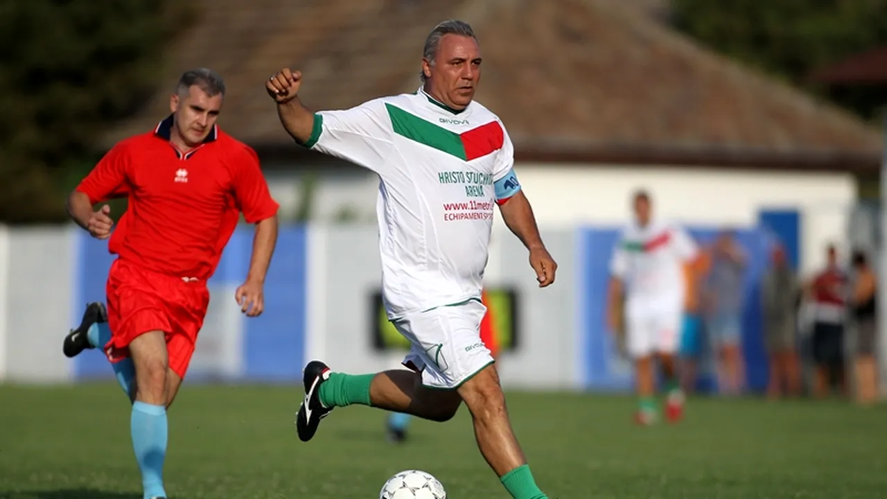 Hristo Stoicikov va participa la un meci caritabil la Dudeștii Vechi: 
