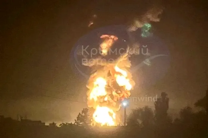 Atac în Crimeea - Foto: X/@NewsTongueX