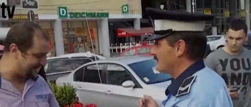 Polițist local din Timișoara, jignit de un pieton nervos: „Ce vrei, mă, actele? Du-te, papagalule, și taci din gură