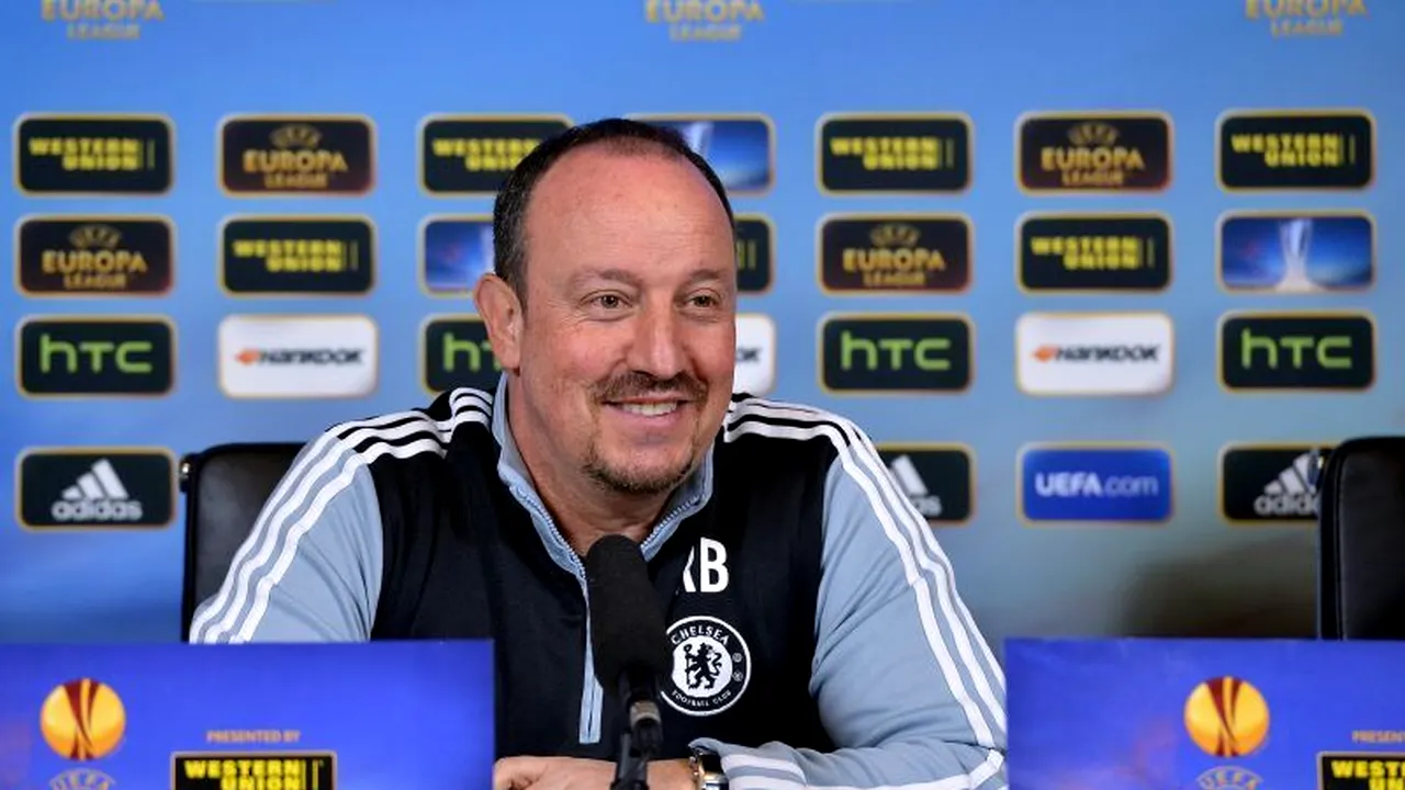 CHELSEA - STEAUA 3-1. Rafael Benitez: Am avut încredere și pasiune, Steaua a fost bună pe contraatac