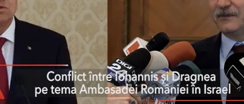 Conflict la nivel înalt, pe tema mutării Ambasadei României în Israel