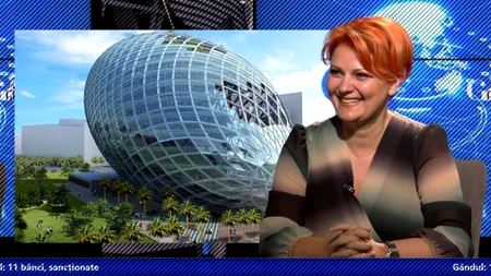 Lia Olguța Vasilescu: „Oul lui Brâncuși” - o clădire UNICĂ în lume. Din ea se vede toată panorama orașului