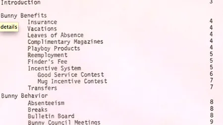 Manualul iepurașilor Playboy. Ghidul de 