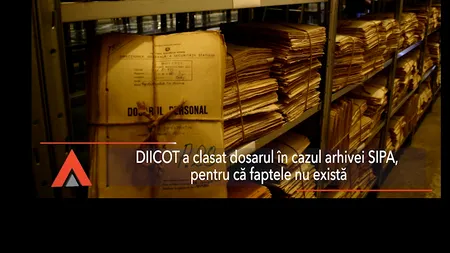 Dosarul în cazul arhivei SIPA privind furtul de documente secrete, clasat de DIICOT: Faptele NU EXISTĂ. Cristi Danileț va da în judecată jurnaliștii care L-AU CALOMNIAT