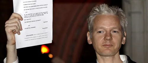 Julian Assange, aflat în ambasada Ecuadorului, nu se va prezenta la poliție pentru extrădare