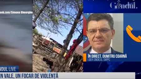 GÂNDUL LIVE. Dumitru Coarnă, lider sindical SNPPC, despre șeful Poliției de la Bolintin Vale: Își asumă că a greșit. Are dosar penal / Vela să nu mai bată câmpii la televizor, ci să reglementeze!