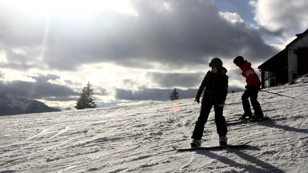 Strat de zăpadă de jumătate de metru la Poiana Brașov. Care este starea pârtiilor de schi