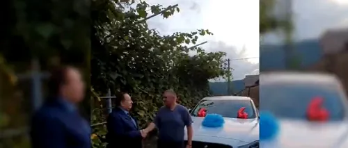 Un primar din Gorj a primit cadou de ziua sa un Jaguar