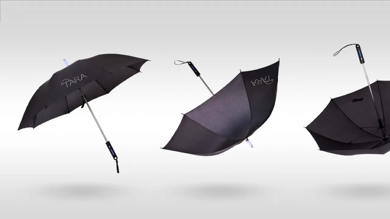 A fost creată umbrela inteligentă. Cum își poate ajuta proprietarul