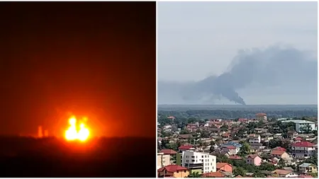 FOTO | Imaginile groazei. Războiul din Ucraina bate la poarta României! Locuitorii din Tulcea au văzut bombardamentele: ”Am auzit întâi bubuituri”