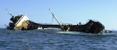 Cargou rusesc scufundat la 150 km de Portul Constanța! Unul dintre marinari ar fi murit