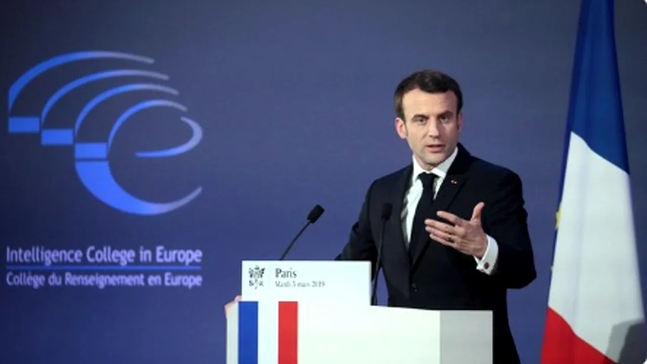 Au fost puse bazele Colegiului European de Informații/ Douăzeci și trei state, printre care și România, au validat inițiativa președintelui francez, Emmanuel Macron