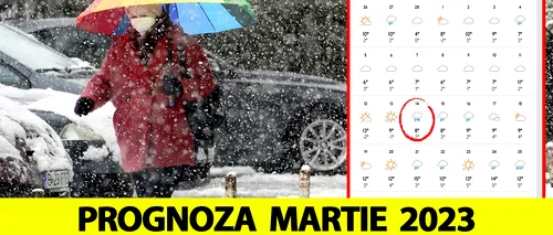 Meteorologii Accuweather anunță zăpezi în martie 2023 în România! Pe ce dată se întoarce iarna în București
