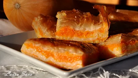 Rețeta reinterpretată a lui chef Florin Dumitrescu. Cum faci cea mai bună plăcintă de dovleac