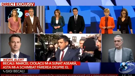 Gigi Becali: “Eu am vorbit cu Rareș Bogdan și a zis: «Gigi, dacă intră Simion în turul doi, noi îl susținem pe George!»”