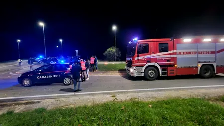 VIDEO - Tragedie în Italia: Două românce, mamă și fiică, moarte într-un accident rutier. Tatăl și fiul uneia dintre femei sunt în stare gravă