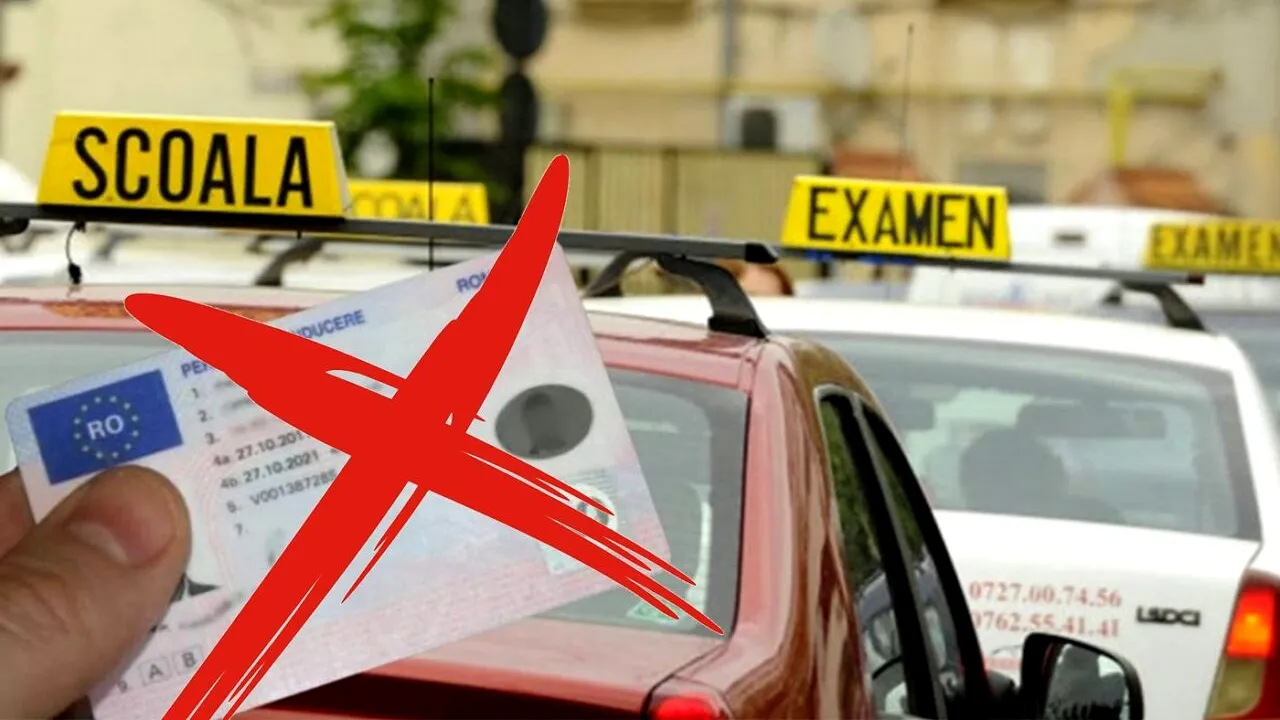 Orașul cu cei mai slabi șoferi din România. 4 din 5 candidați pică examenul auto