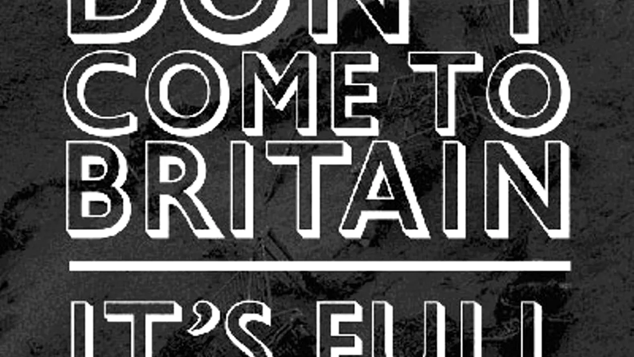 GALERIE FOTO. Propunerile britanicilor pentru campania împotriva imigrației românilor