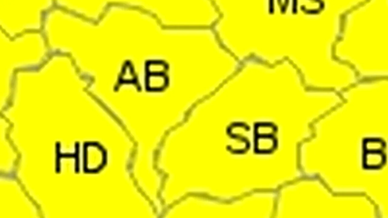 PROGNOZA METEO. COD GALBEN de ploi, vânt și vijelii începând din această noapte