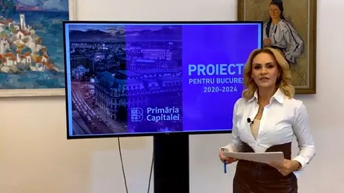 Gabriela Firea anunţă noi proiecte de infrastructură: „Suntem patru milioane de oameni care muncim și batem Capitala de la un capăt la altul” - FOTO