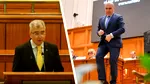 Moțiunea de cenzură inițiată de PSD și AUR împotriva Guvernului Bolojan este citită acum, în plenul Parlamentului, de Petrișor Peiu