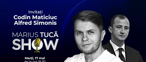 Marius Tucă Show începe marți de la ora 19.30, live pe gandul.ro