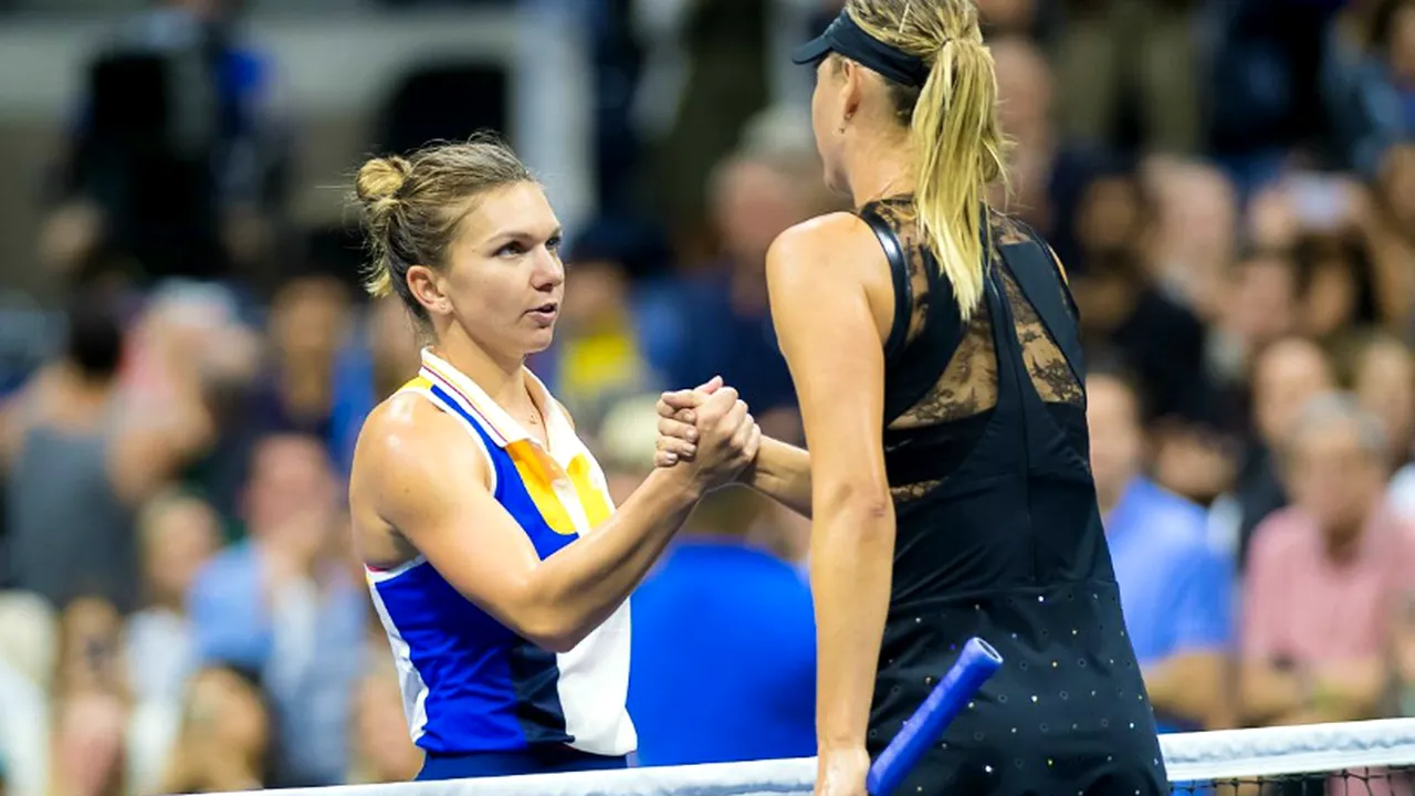 Moment uriaș pentru Simona Halep. Punctul culminant al rivalității cu Maria Șarapova a fost atins. Românca a depășit-o în topul săptămânilor petrecute pe locul 1

