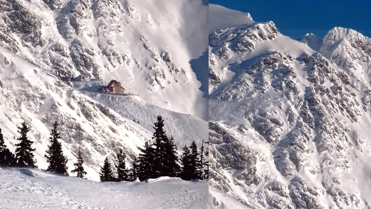 Avertisment SALVAMONT pentru turiști. Risc crescut de AVALANȘĂ: 