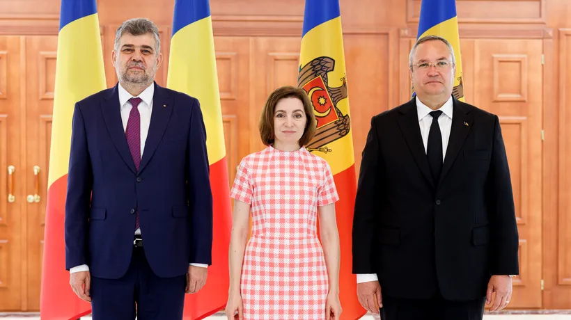 Maia Sandu, după întâlnirea cu Marcel Ciolacu și Nicolae Ciucă: ”Simțim SPRIJINUL Bucureștiului la fiecare pas în procesul nostru de aderare la UE”