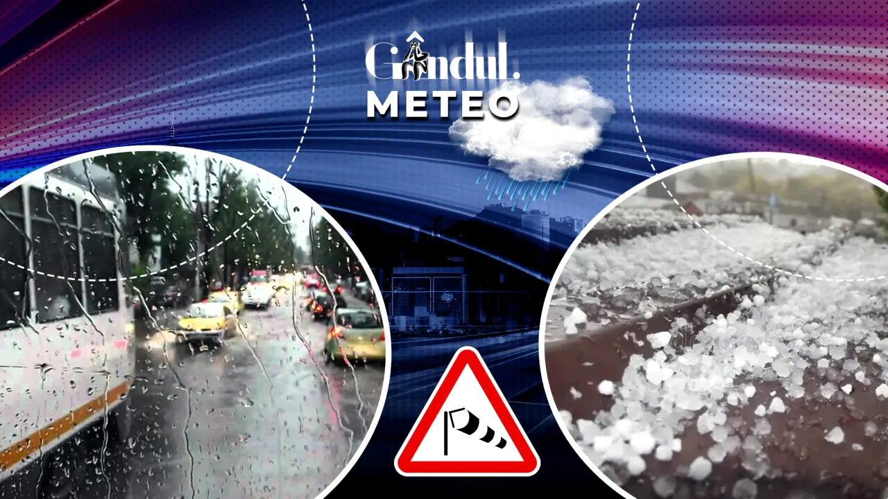 Ploaia, lapovița, măzărichea și ninsoarea, fenomenele care strică minivacanța de 1 Mai. Unde sunt semnalate, potrivit meteorologilor ANM