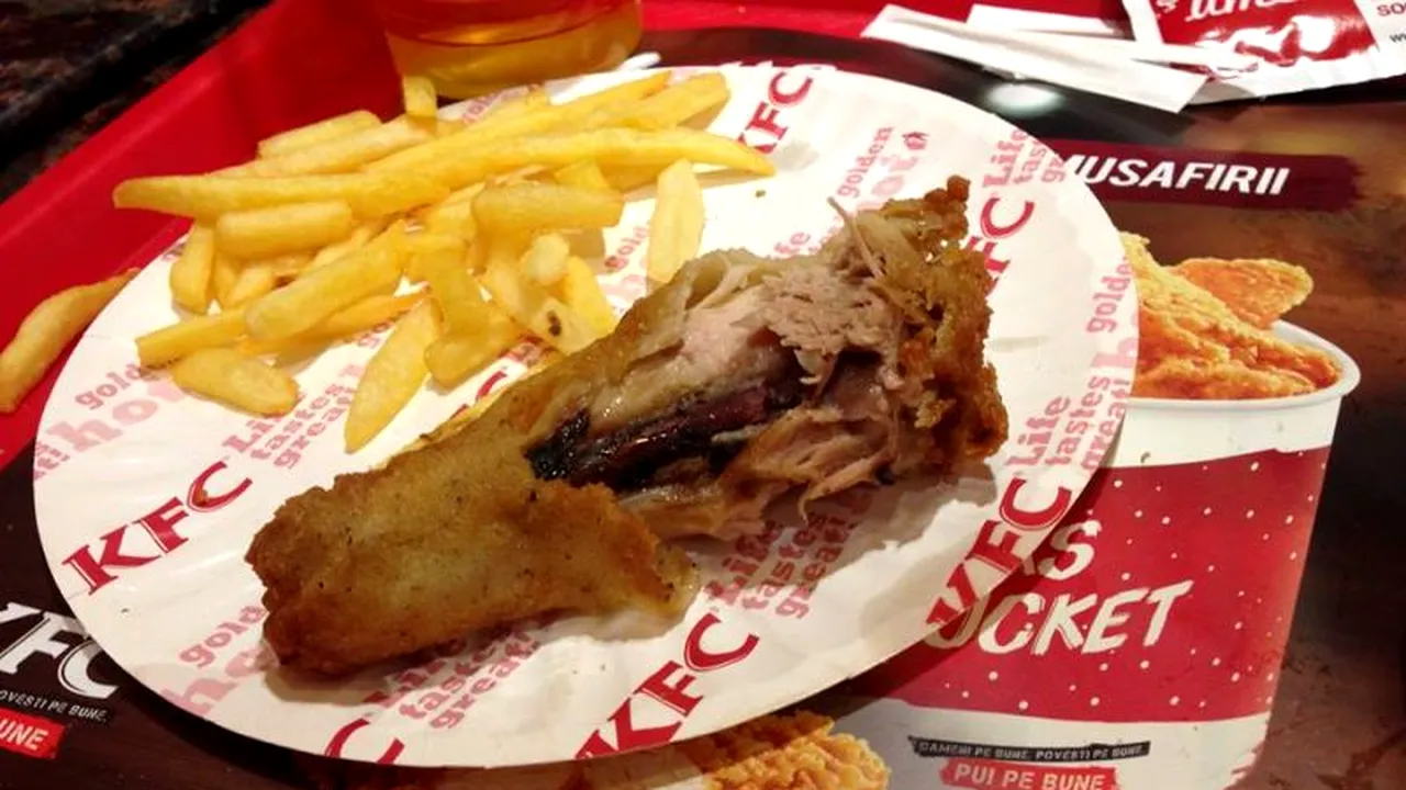 Surpriza neplăcută pe care a avut-o un bucureștean într-un KFC. 