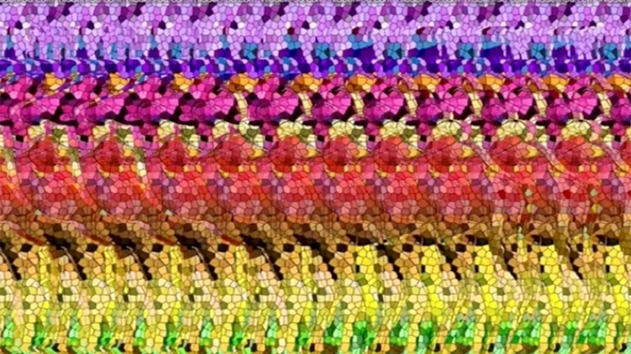Iluzie optică VIRALĂ | Doar geniile „3D” pot vedea animalul care se ascunde în această autostereogramă