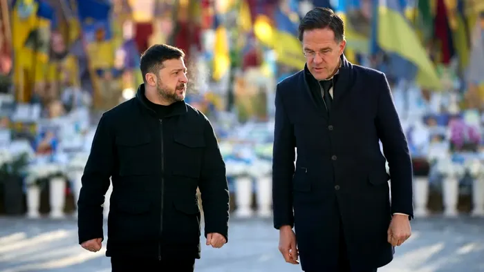 Poza pentru articolul Șeful NATO cere statelor membre să aloce mai mulți bani pentru ajutorul Ucrainei. Ce procent din PIB a propus Mark Rutte