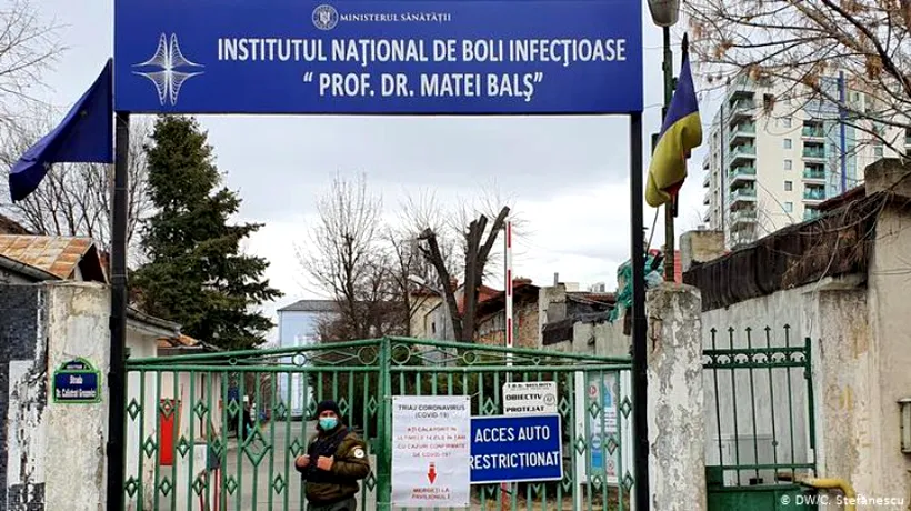 Precizări privind activitatea de vaccinare anti-COVID de la Institutul Naţional de Boli Infecţioase “Prof. Dr. Matei Balş”