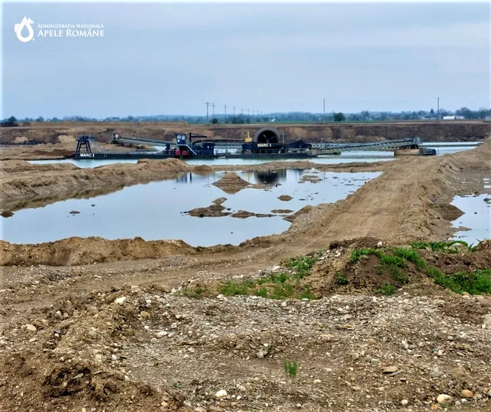 Balastieră / Sursa foto: Apele Române