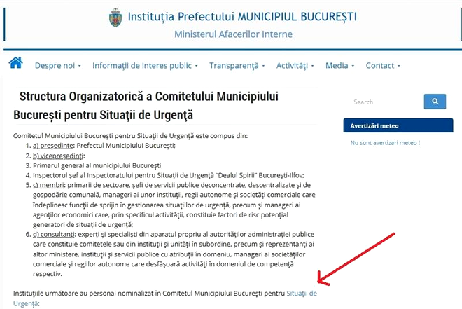 Un site care „vinde” jucării sexuale putea fi accesat de pe pagina de internet a Prefecturii București