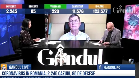 GÂNDUL LIVE. Dan Barna: „Avem reflexul de a ascunde realitatea sub preș” / „Statul nu oferă o informație simplă: Unde avem nevoie de ajutor”