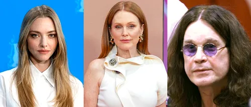 3 DECEMBRIE, calendarul zilei: Ozzy Osbourne împlinește 76 de ani, Julianne Moore 64, Amanda Seyfried face 39