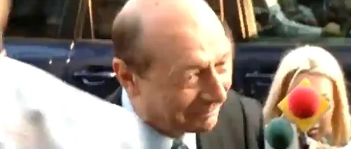 Traian Băsescu, audiat la ICCJ: ''Să acuzi un fost președinte de așa ceva e jignitor''