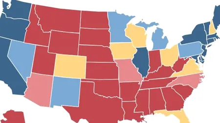ALEGERI SUA 2012. Statele care dau președintele american