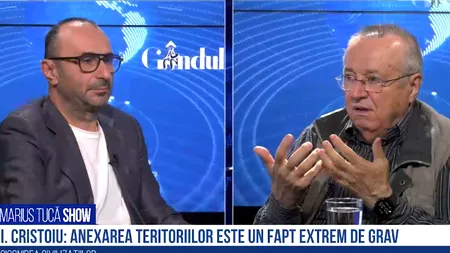VIDEO Cristoiu: „Anexarea celor patru teritorii ucrainene de către Rusia este cea mai mare monstruozitate din istorie. Occidentul trebuie să declare război Rusiei”