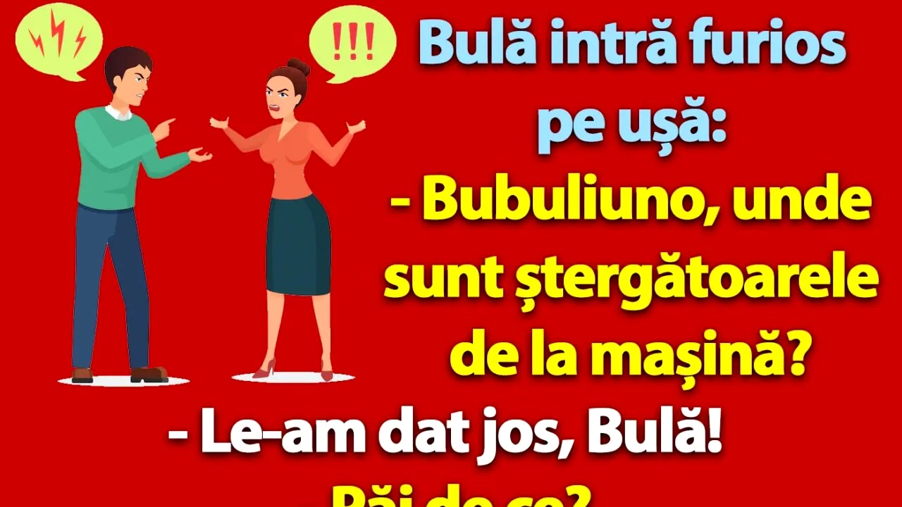 BANCUL ZILEI | Ștergătoarele de la mașină